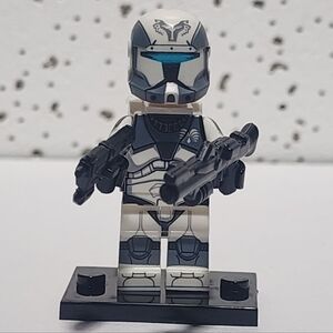 custom lego Star Wars 104th Wolfpack Battalion Trooper Wolffe Designated CC-3636